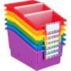 Group Colors for 6 Chapter Book Bins 6 bins