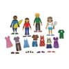 Excellerations Magnetic Dressing Dolls 80 Piec