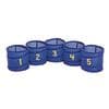 Excellerations Number Tossing Baskets   Set of 5
