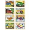 Excellerations Transportation Puzzles Set of 8