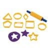 Colorations Geo Shapes Dough Cutters Set of 9