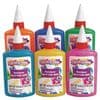Colorations Rainbow Glitter Glue 4 oz Set of 6