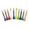 Colorations Easy Grip Paint Brushes Set of 10