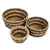 Discount School Supply Woven Rush Grass Bowls