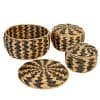 Discount School Supply Woven Zebra Pots Set of