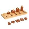 Excellerations Wooden Shape Number Counter Nat