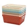 Really Good Stuff Large Basket Boho 6 Pack