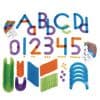 Letter and Number Construction Set 128 Pieces