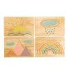 Excellerations Breathing Boards Set of 4