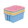Really Good Stuff Stacking Bins 6 Pack Bold
