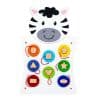Zebra Activity Wall Panel