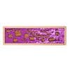 Mark Making Sequin Long Board Purple 40 x 12