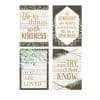 Eucalyptus Motivational Posters Set of 4