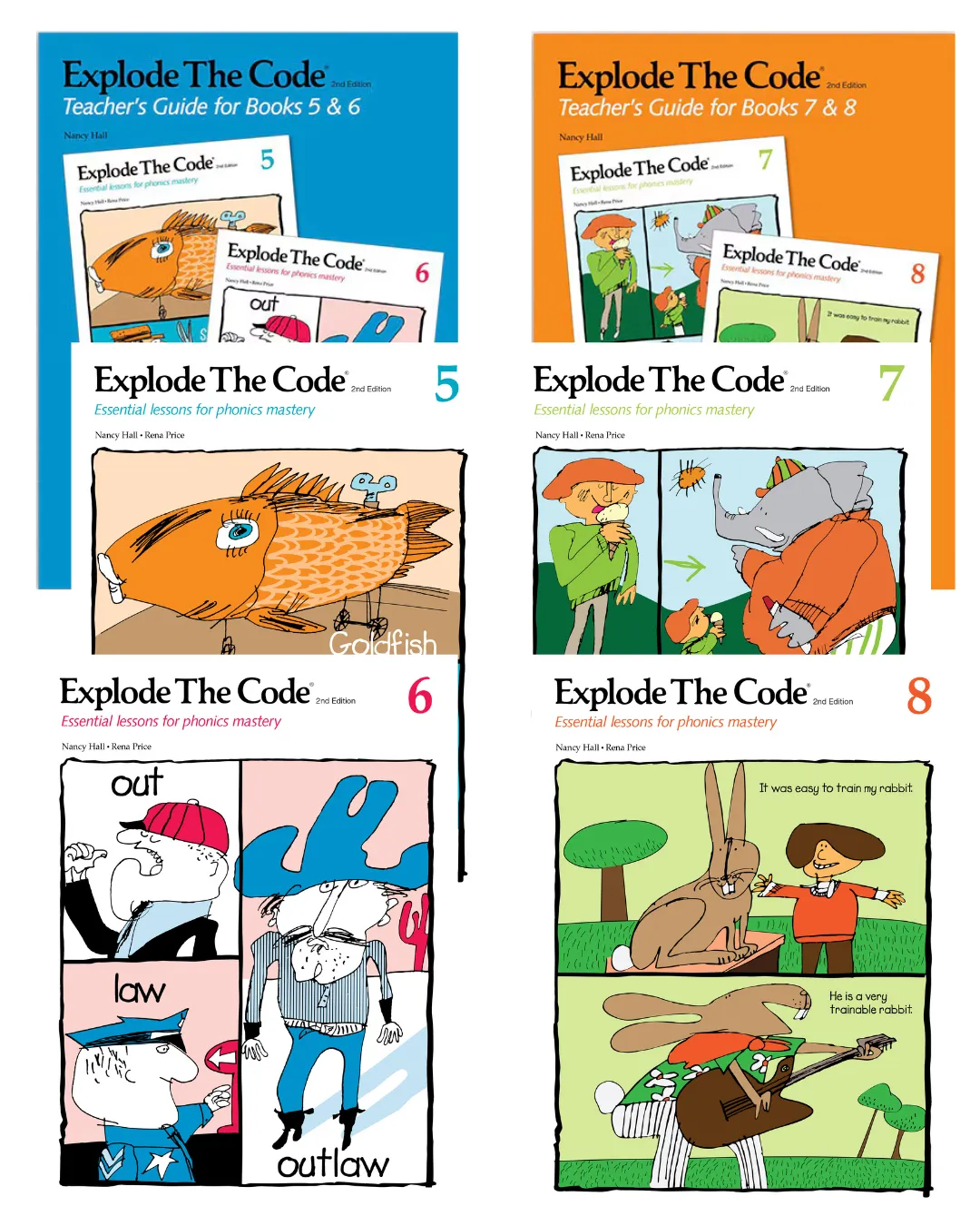 Explode the Code 5-8 Complete 2E Set