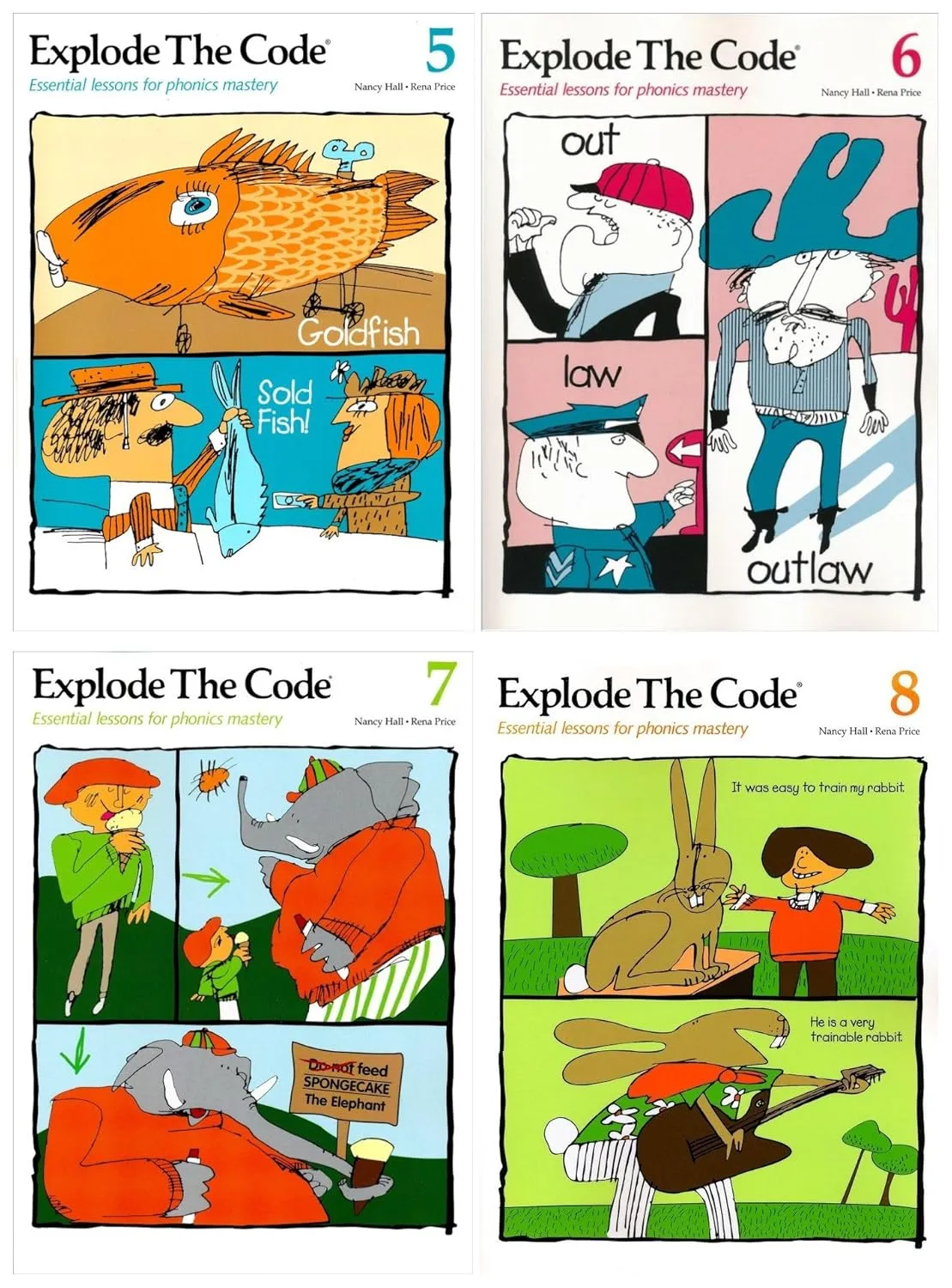 Explode the Code 5-8 Workbooks 2E Set