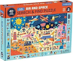 Search & Find: Air and Space Museum 64pc Puzzle