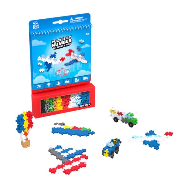 Plus-Plus Puzzle by Number: Transportation
