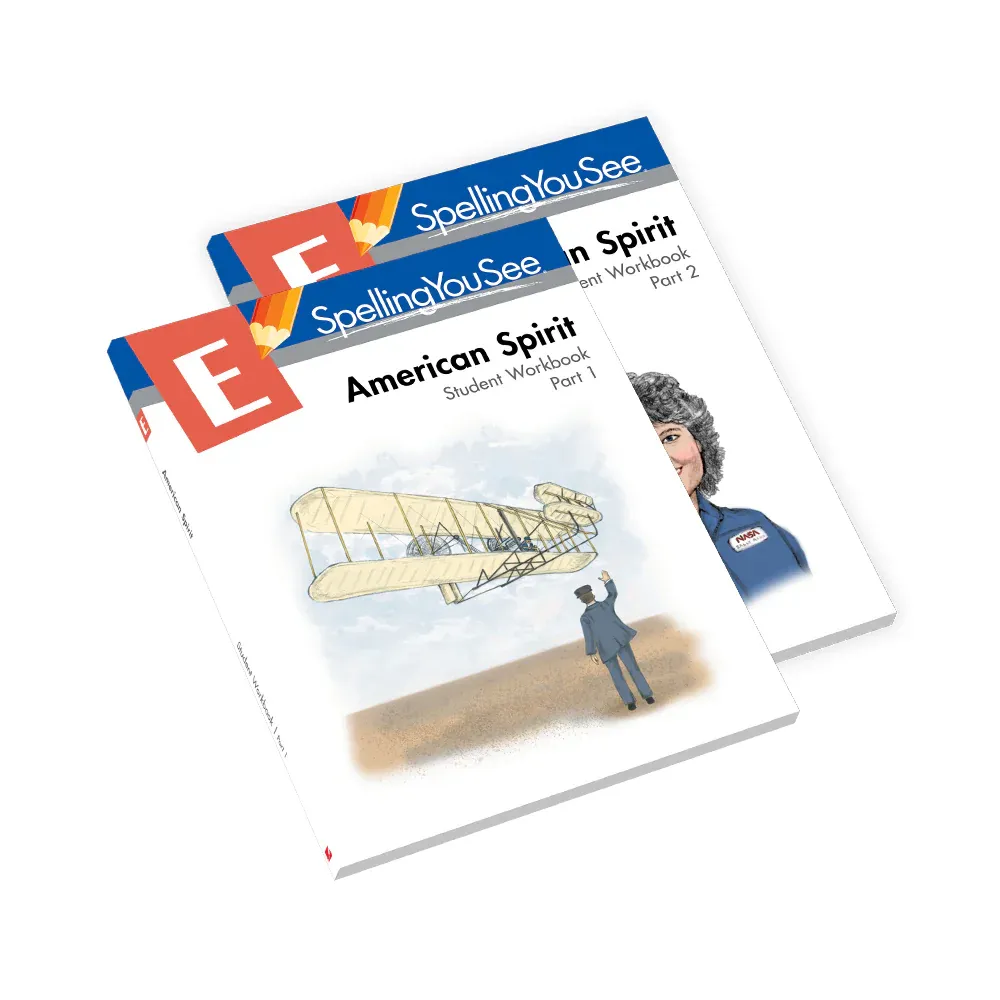 Spelling You See E Spirit 2E Student Workbooks
