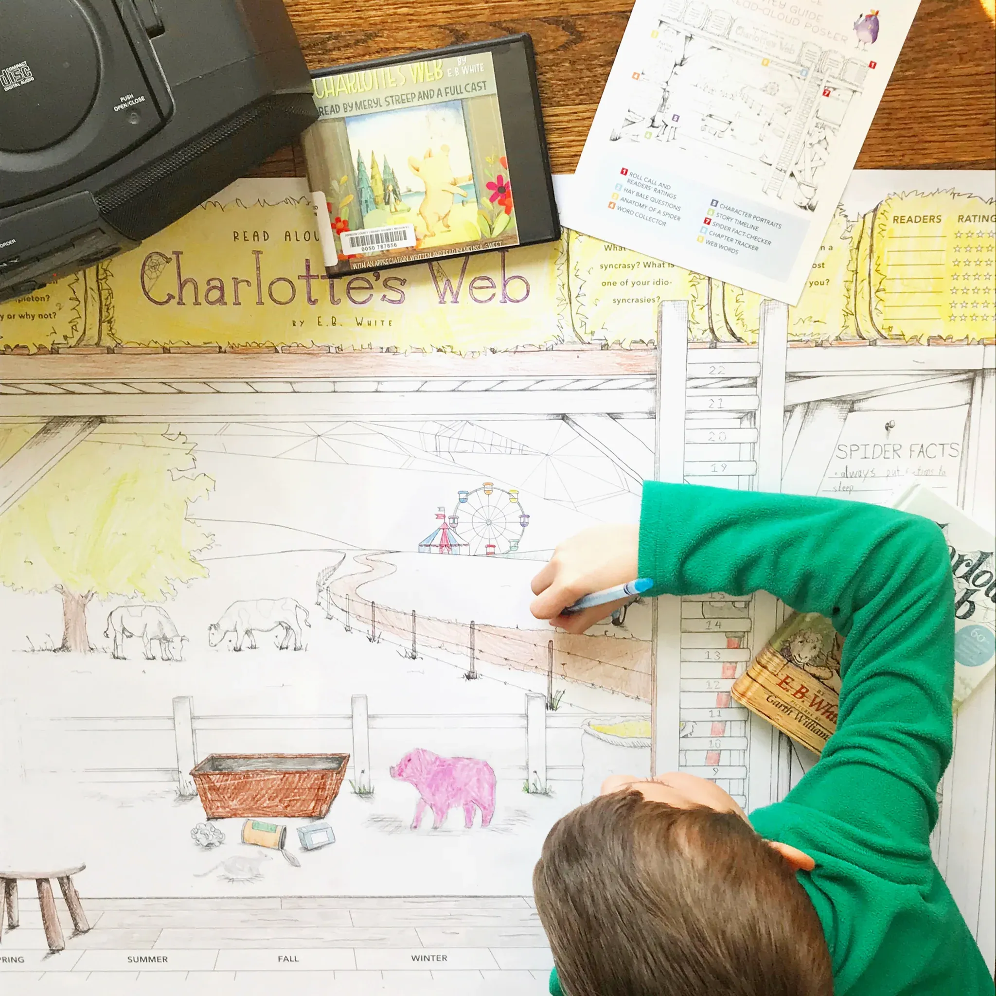 Charlotte’s Web Read-Aloud Poster
