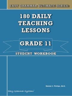 Easy Grammar Ultimate Series Grade 11 Student