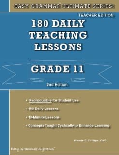 Easy Grammar Ultimate Series Grade 11 Teacher