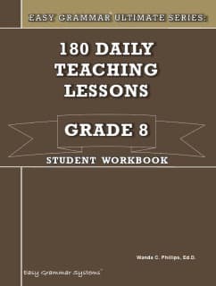 Easy Grammar Ultimate Series Grade 8 Student