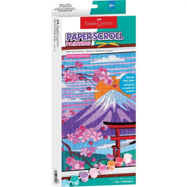 Mt Fuji Paper Scroll Painting Set
