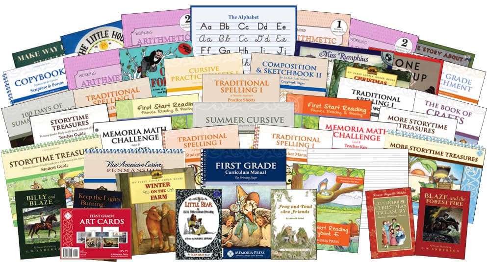 Memoria Press 1st Grade Curriculum Set