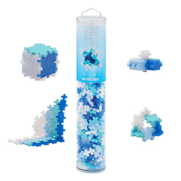 Plus-Plus Glitter Frost 240 PC Tube