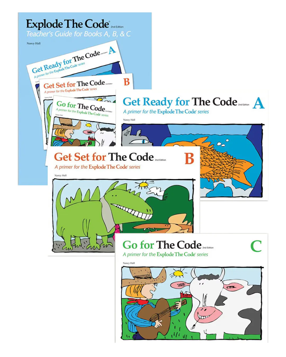 Explode the Code A-C Complete Primer 2E Set