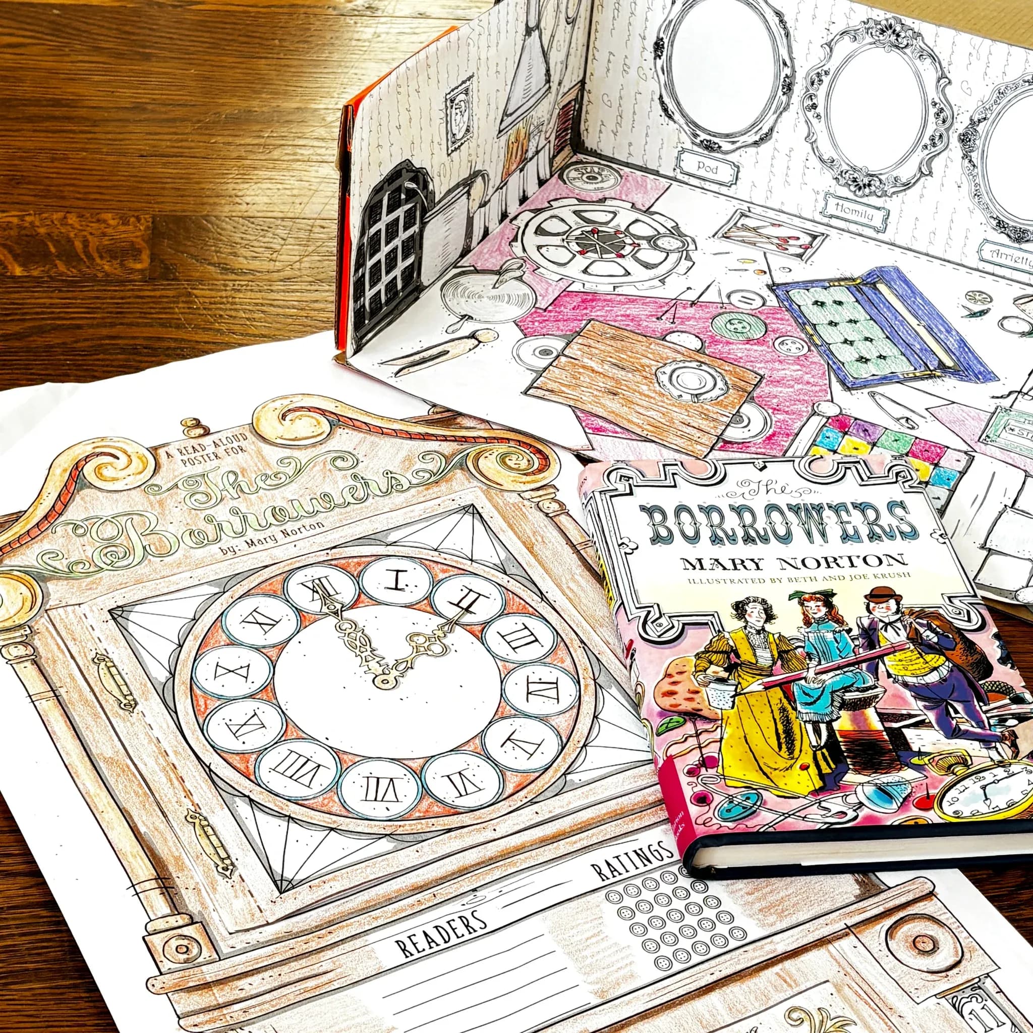 The Borrowers Read-Aloud Poster