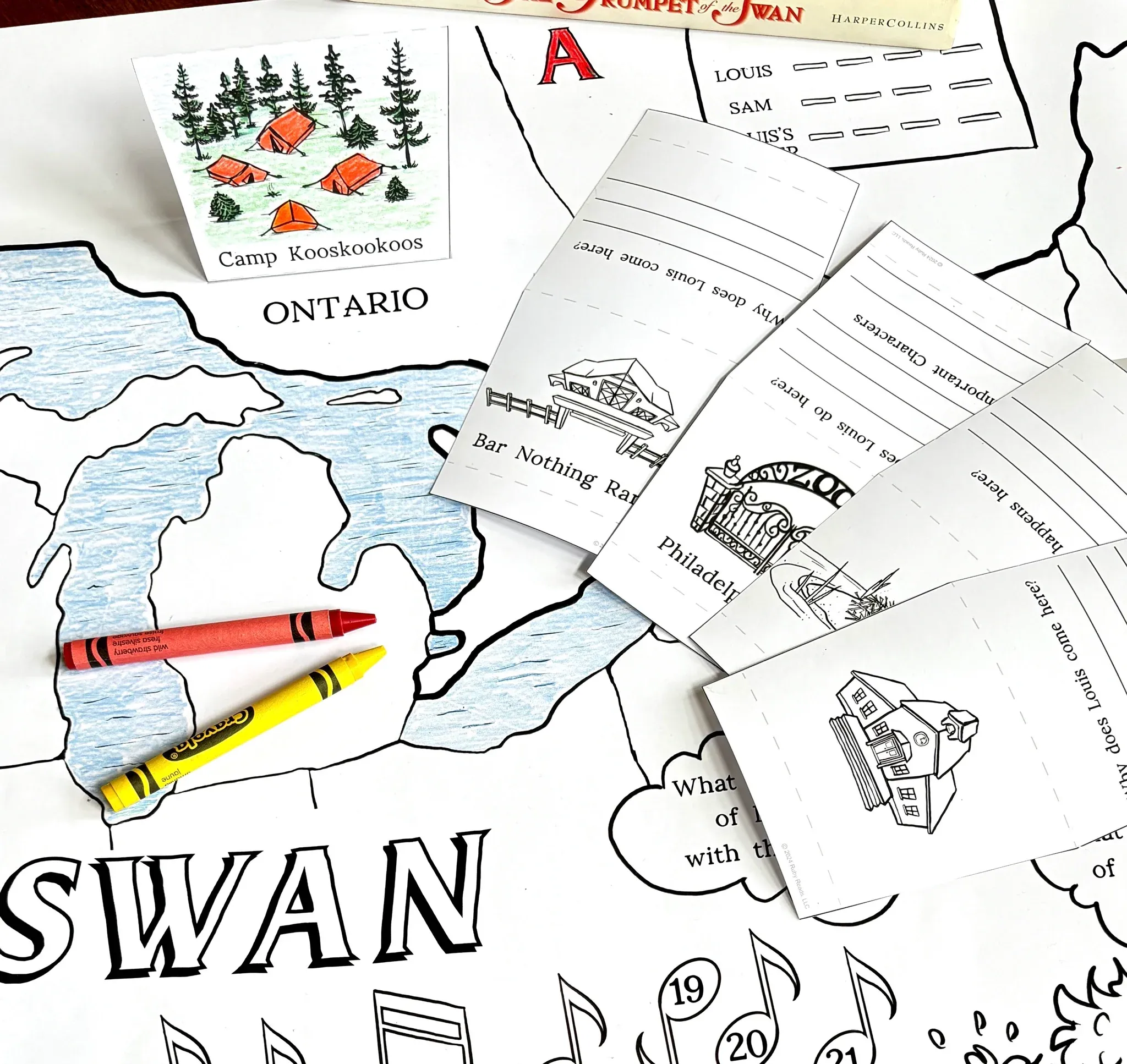 The Trumpet of the Swan Read-Aloud Poster