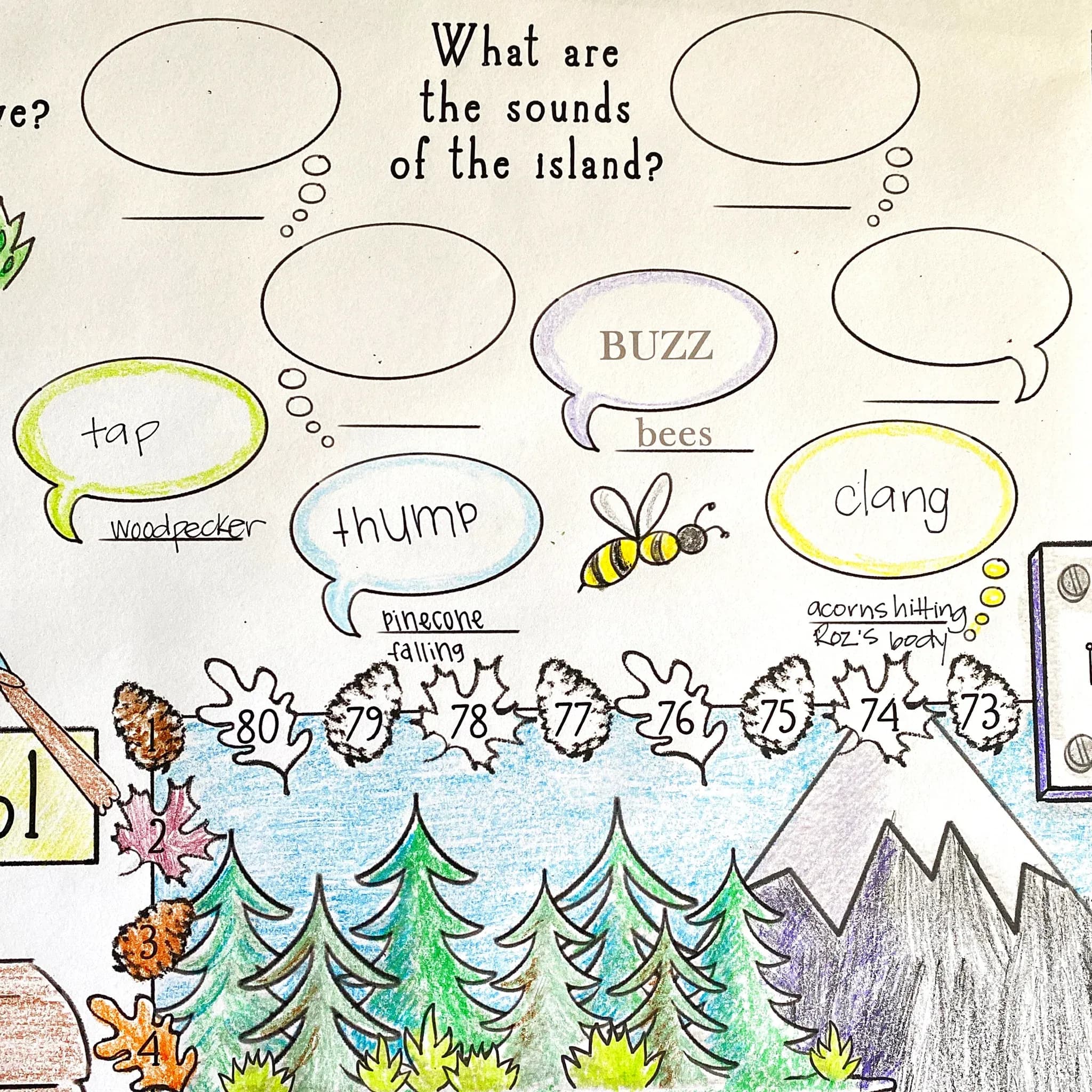 The Wild Robot Read-Aloud Poster