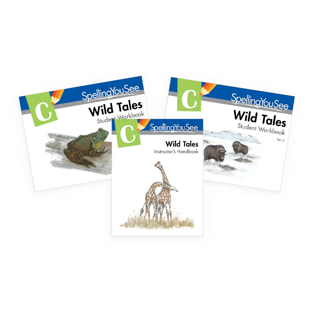 Spelling You See C Wild Tales 2E Set