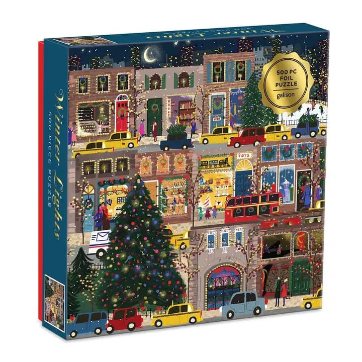 Winter Lights 500 PC Foil Puzzle