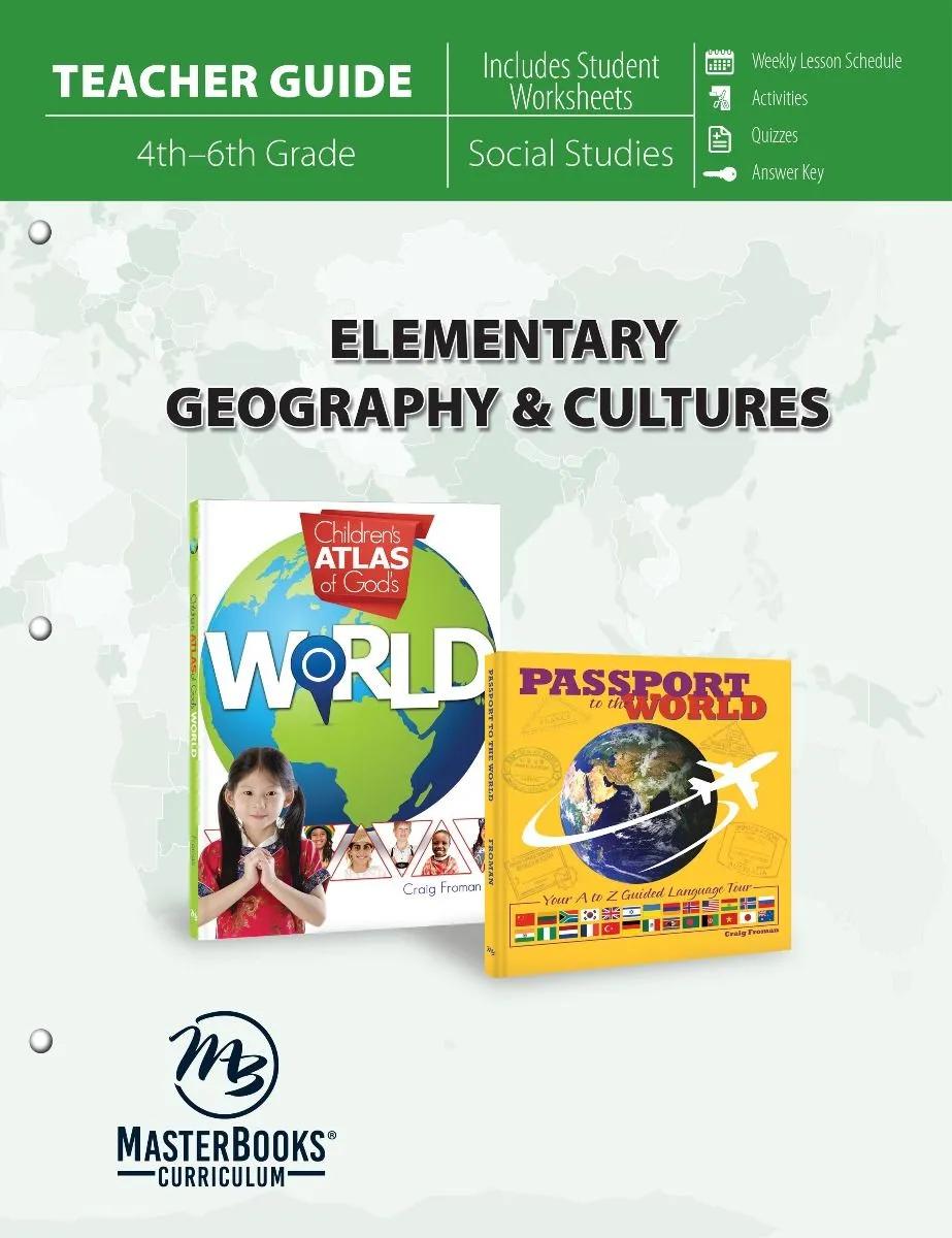 Master Books Elementary Geography & Cultures TG