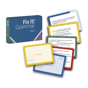 Fix It!™ Grammar Cards