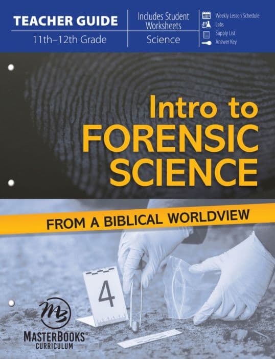 Master Books Intro to Forensic Science TG