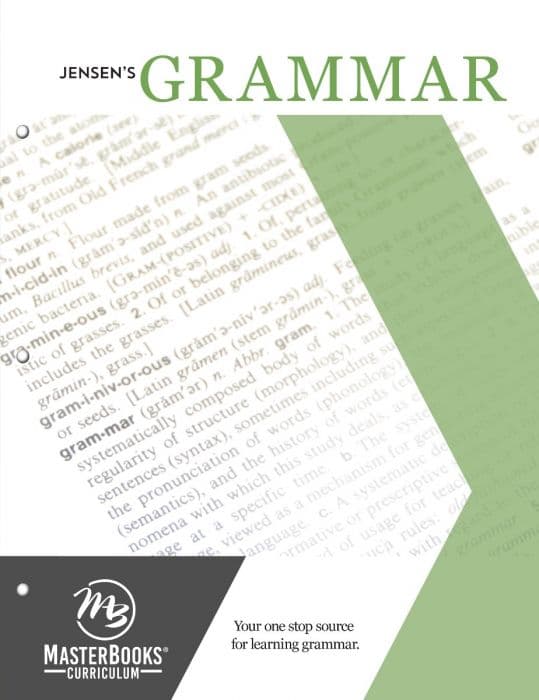 Master Books Jensen’s Grammar