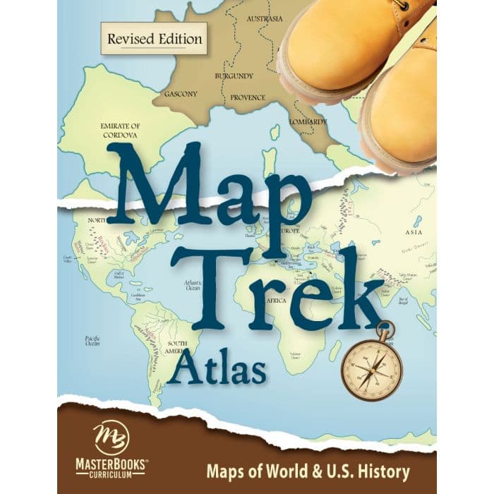 Master Books Map Trek Atlas