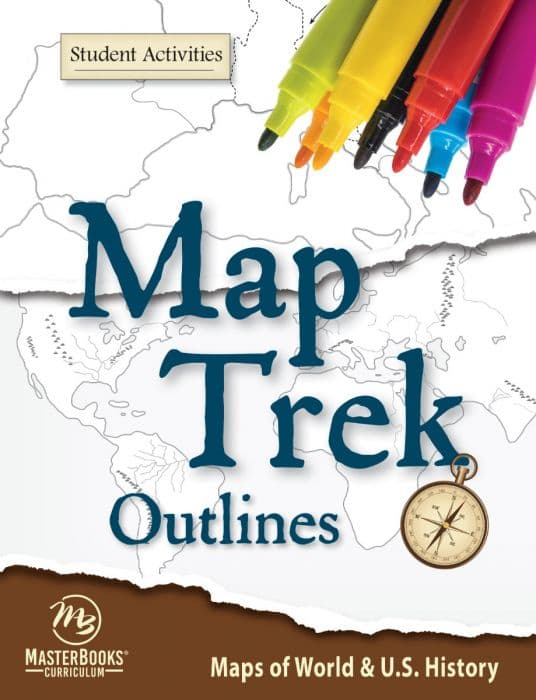 Master Books Map Trek Outlines