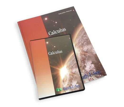 Math-U-See Calculus Instruction Manual with DVDs