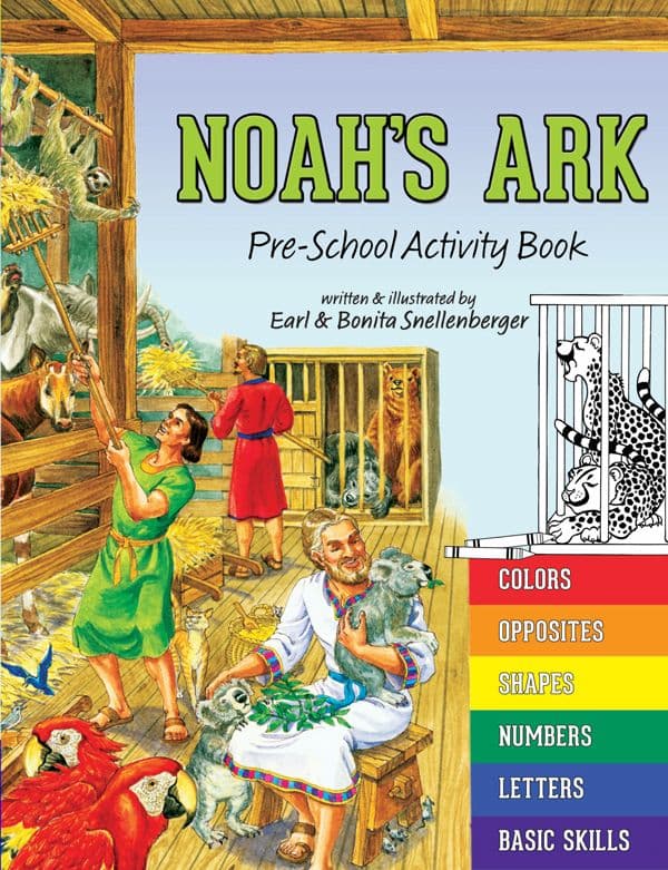 Master Books Noah’s Ark Preschool Activity Book