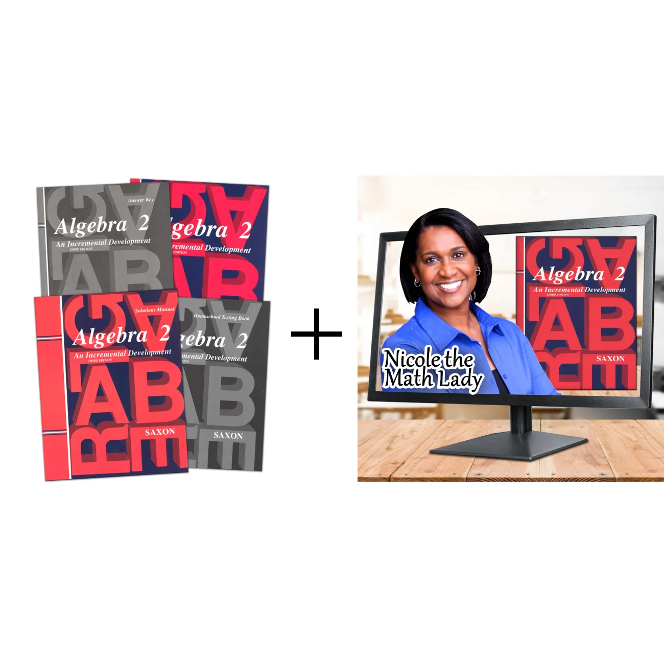 Saxon Algebra 2 3E Kit with Solutions + NTML