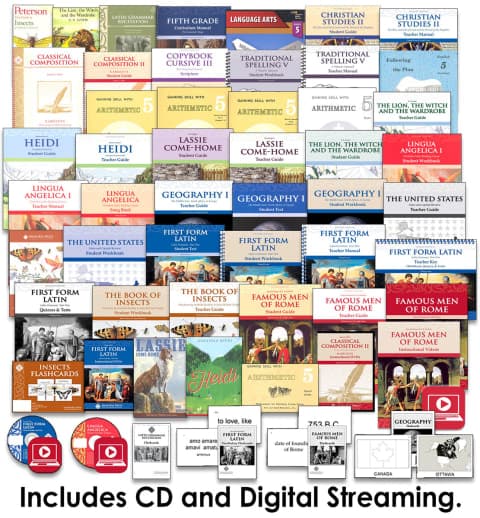 Memoria Press 5th Grade Curriculum Set