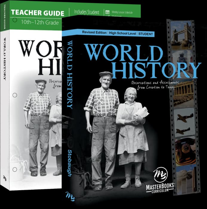 Master Books World History Revised Bundle