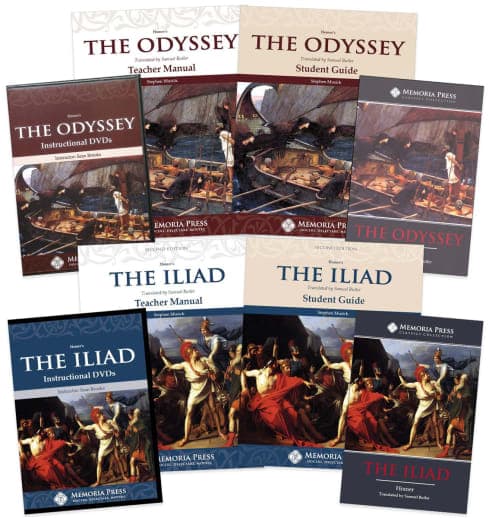 Homer's The Iliad and The Odyssey Set