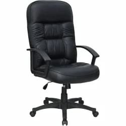 Lorell High-Back Chair, Black