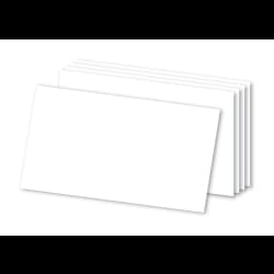 3x5 Blank Wht Index Crds 500Pk