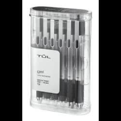 TUL GL1 RT Ndl Fine Blk 12pk
